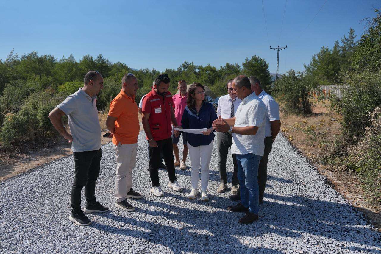 Menteşe’de İki Mahalleyi Bağlayan Yeni Yol Tamamlandı 4